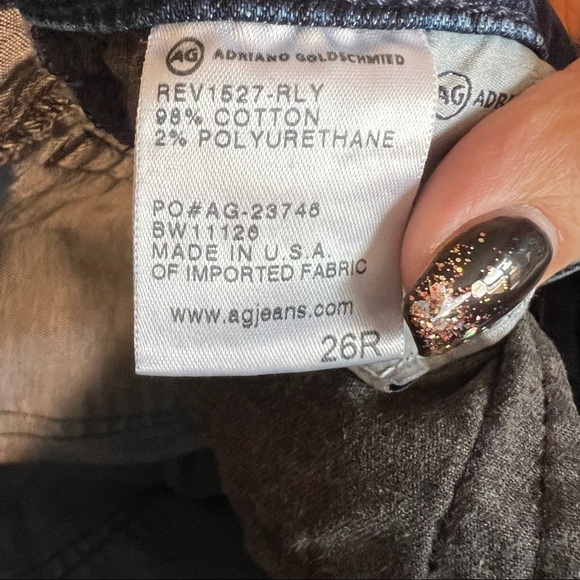 AG The Zip Up Legging Ankle Denim Jeans - Picture 11 of 11